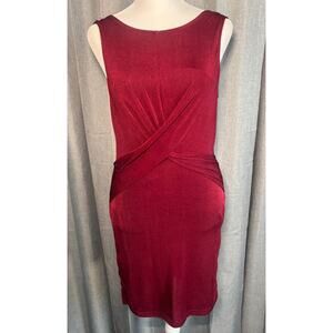 MINKPINK NWT Forbidden Love Mini Dress Bodycon Wine Red Size Small